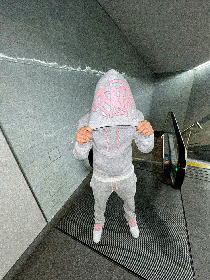 Syna Logo Grey Tracksuit
