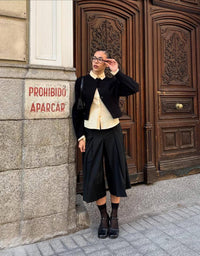 BLOUSE WITH WIDE SLEEVES