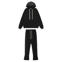 Syna Logo Black Tracksuit