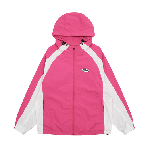 FLMNGO x Crtz Pink Windbreaker
