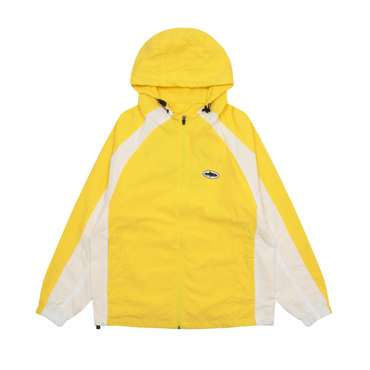 FLMNGO x Crtz Yellow Windbreaker