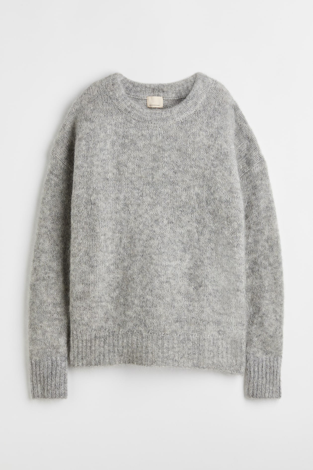 Oversized Sweater Mohair Blend