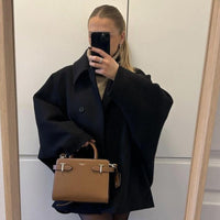 Oversized wool coat™