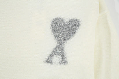 AMI - HEART SWEATER