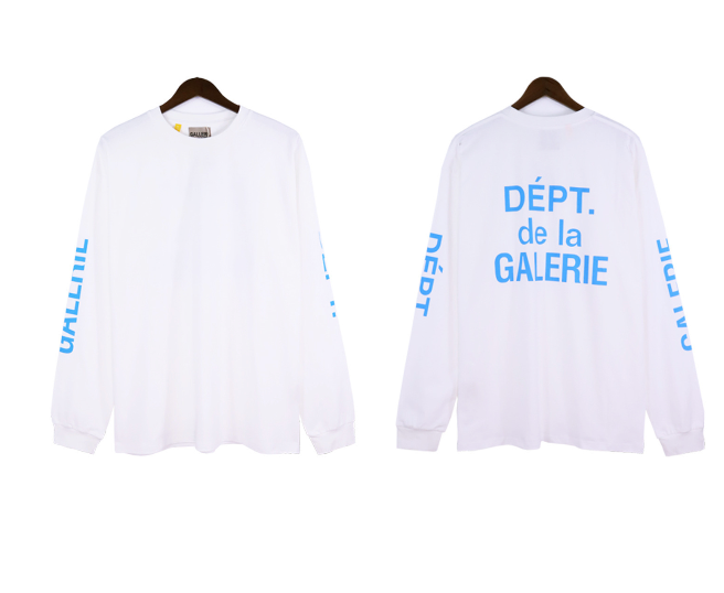 FLMNGO x Gallery Dept White/Blue Longsleeve