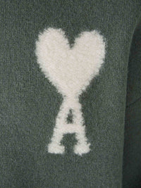 AMI - HEART SWEATER