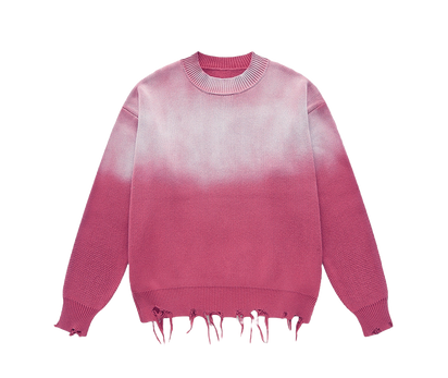 ARVID - DISTRESSED SWEATER