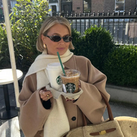 Oversized wool coat™